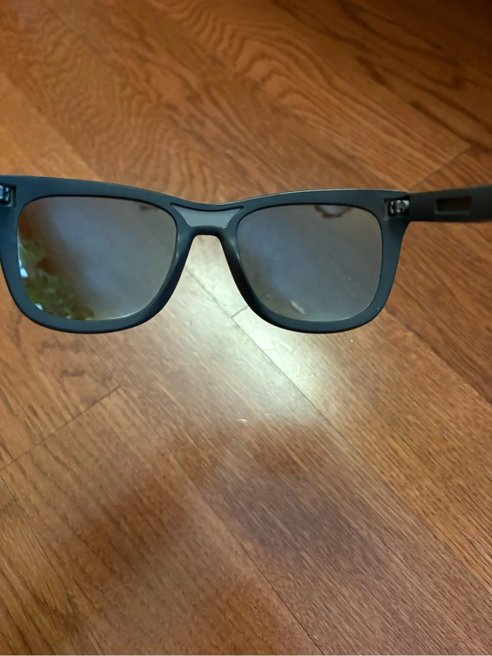 Dolce & Gabbana Matte Black Frame Sunglasses with Silver Mirrored Lenses. NWOB